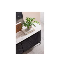 KARE Komoda GLENN 160 cm antracytowa