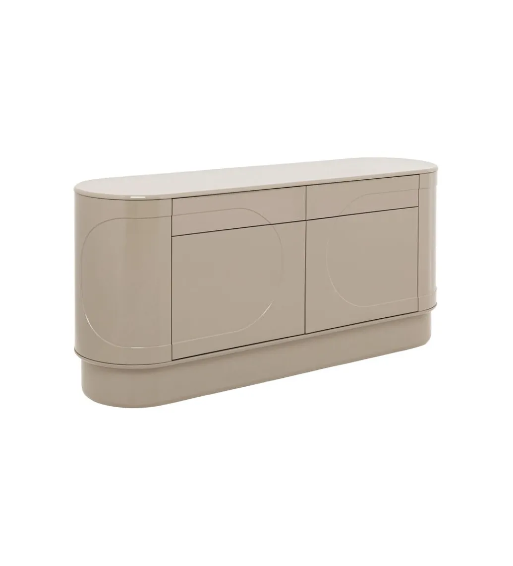 KARE Komoda GLOSSY 160 x 76 cm taupe