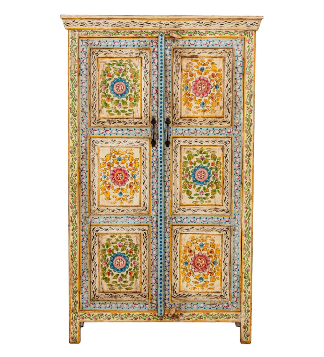 Exclusivas Komoda GOLDEN LAGOON 180 cm 3D drewno mango