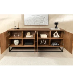 Invicta Interior - przedsprzedaż Komoda GRANDEZZA 180 cm kolor drewna orzecha