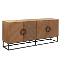 Invicta Interior - przedsprzedaż Komoda GRANDEZZA 180 cm kolor drewna orzecha