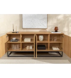 Invicta Interior Komoda GRANDEZZA 180 cm kolor drewna dębu