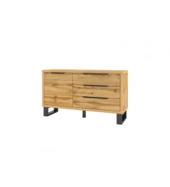 Helvetia Komoda Halle 144 cm w optyce dąb wotan