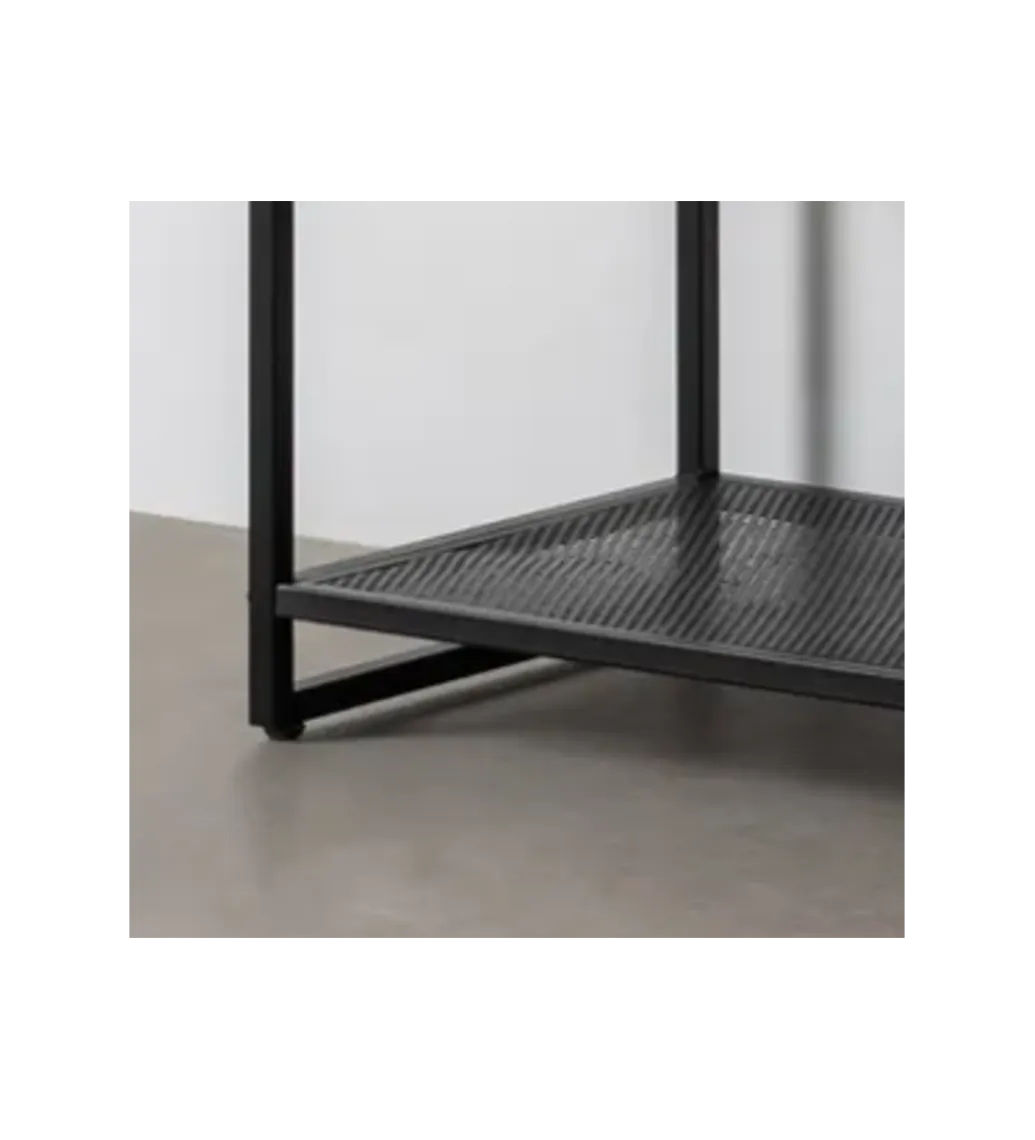 Zona-Design Komoda INDUSTRIAL 100 cm naturalny czarny