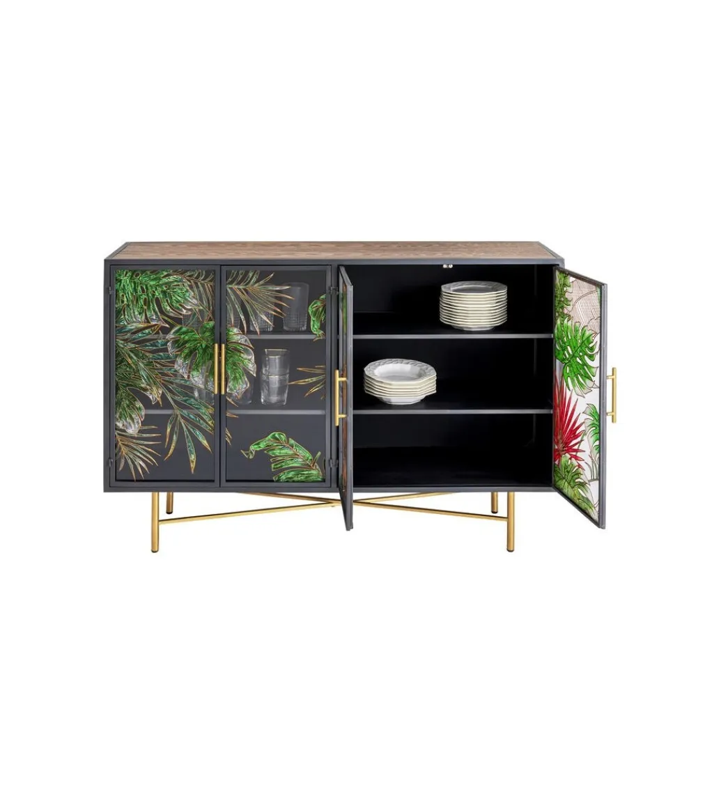 KARE Komoda JUNGLE 135 cm wielokolorowa