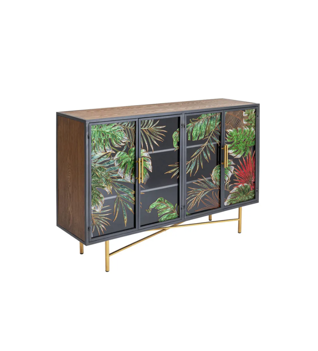 KARE Komoda JUNGLE 135 cm wielokolorowa