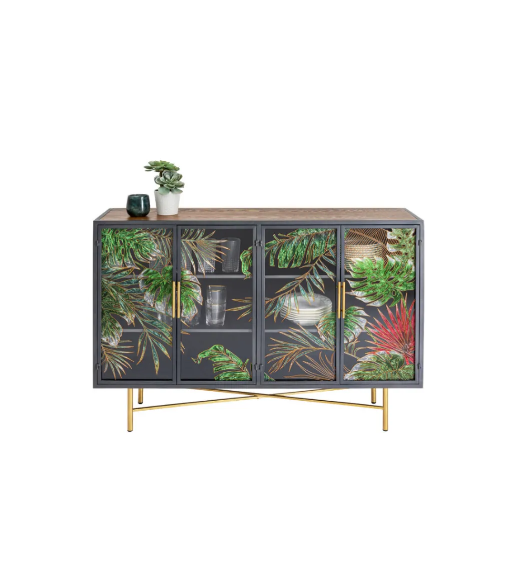 KARE Komoda JUNGLE 135 cm wielokolorowa