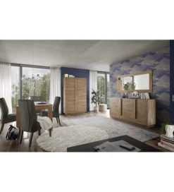 MCA Linia Włoska Komoda JUPITER 182 cm w kolorze dąb Mercure