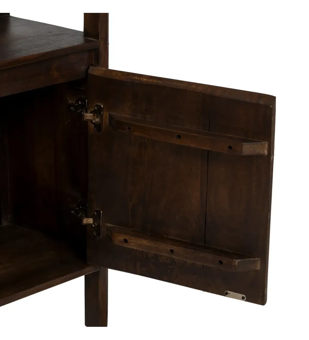 Zona-Design Komoda KURT 190 cm drewno mango ciemny brąz