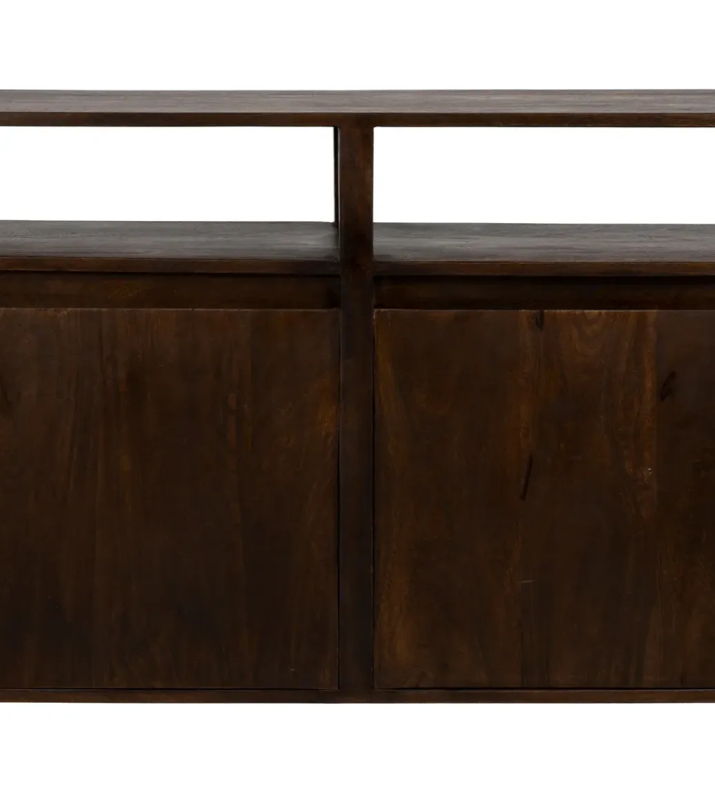 Zona-Design Komoda KURT 190 cm drewno mango ciemny brąz