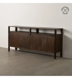 Zona-Design Komoda KURT 190 cm drewno mango ciemny brąz