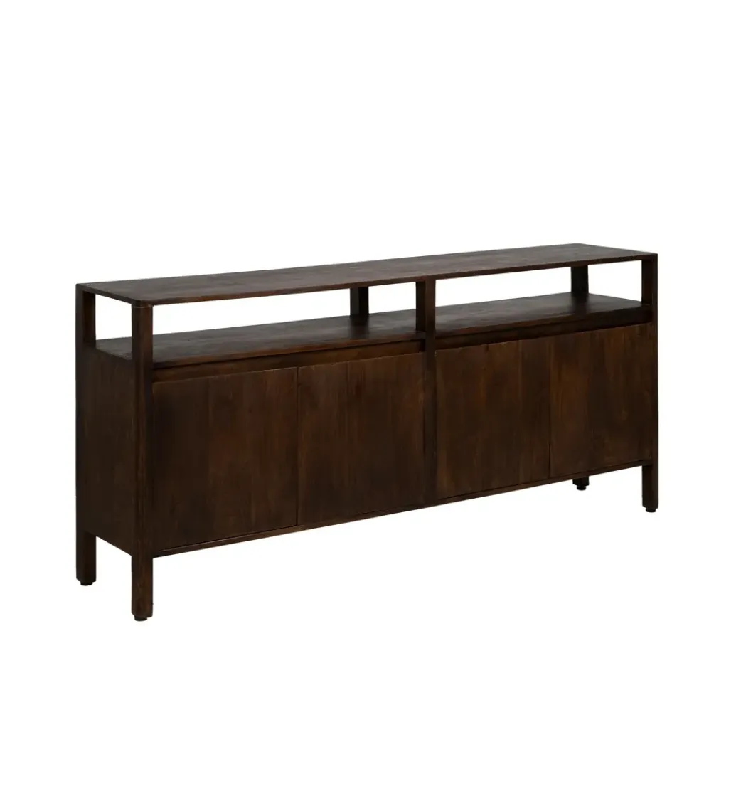 Zona-Design Komoda KURT 190 cm drewno mango ciemny brąz