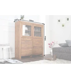 Invicta Interior Komoda Lagos 120 cm drewno sheesham