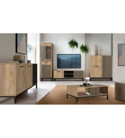 Halmar Komoda LAMINO 154 cm kolor naturalnego dębu