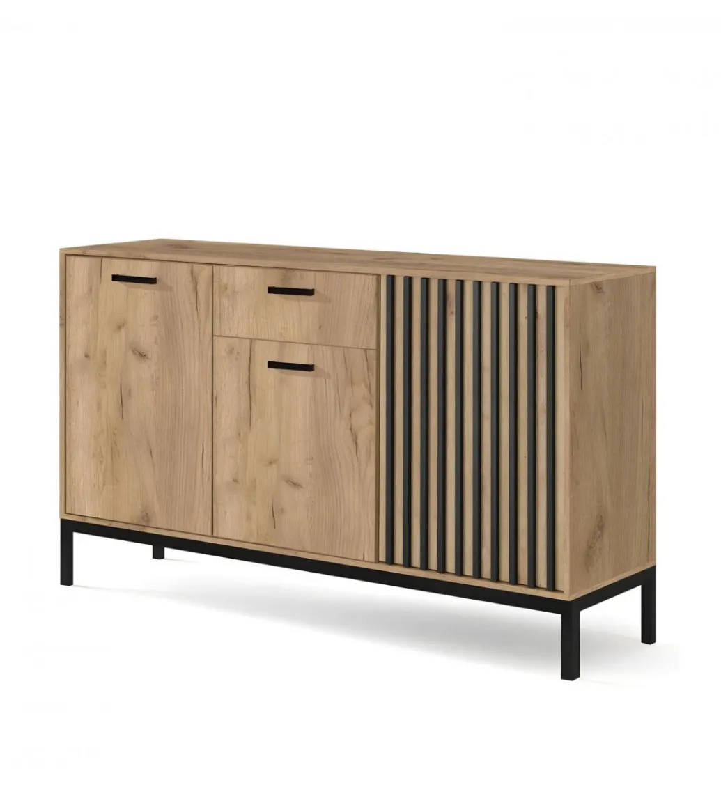 Halmar Komoda LAMINO 154 cm kolor naturalnego dębu