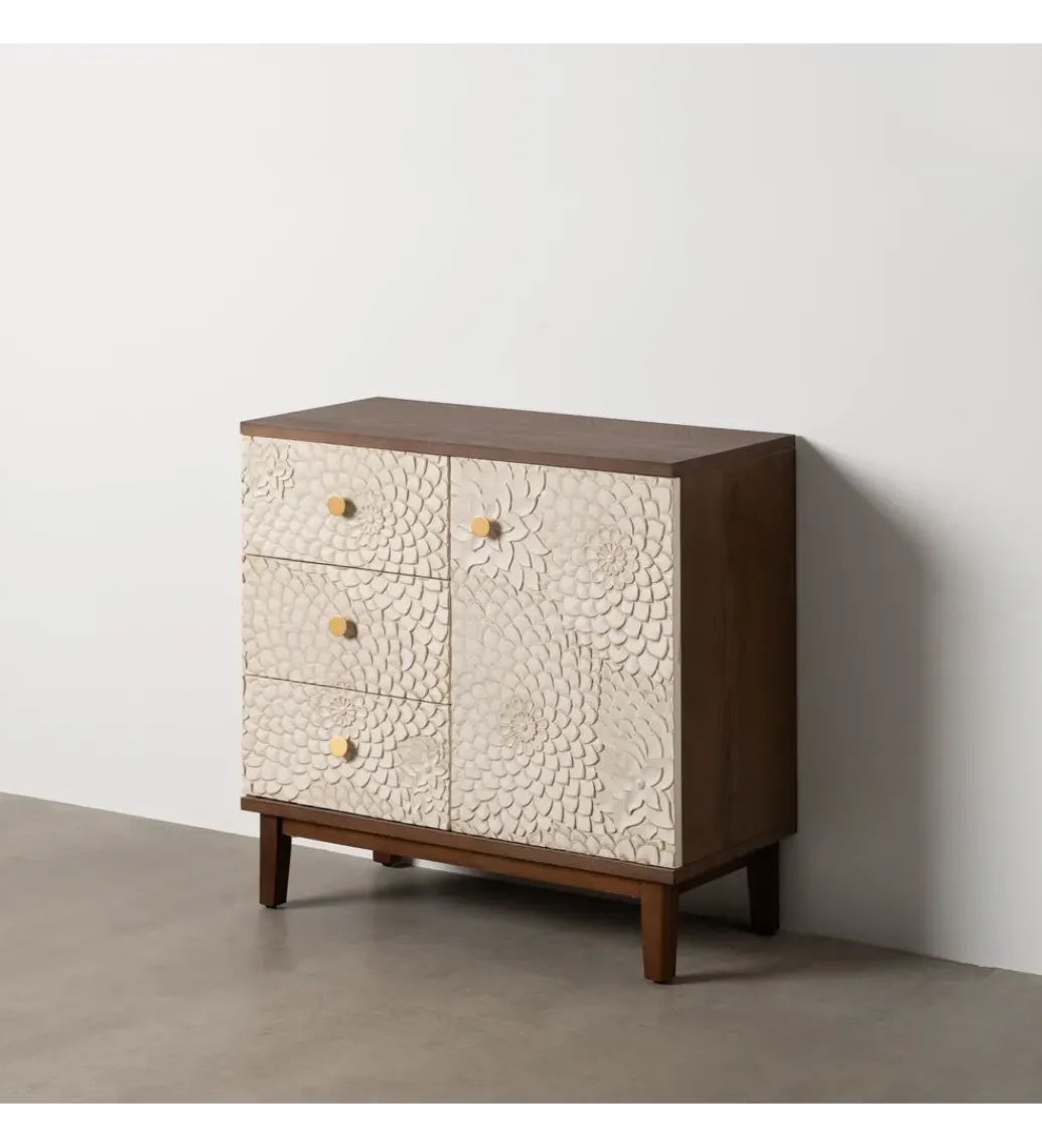 Zona-Design Komoda LAPUNA 80 cm drewno sosnowe