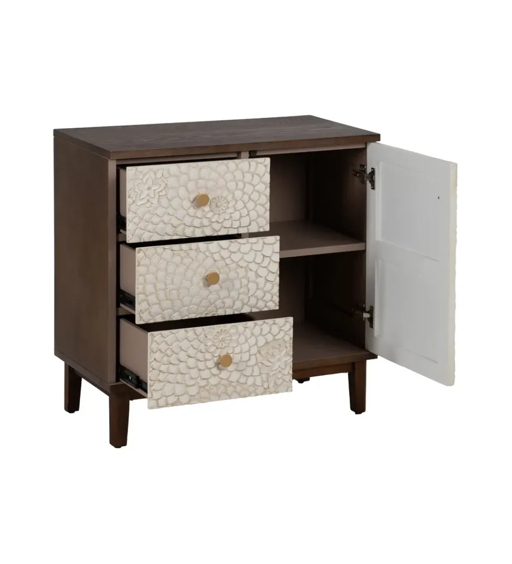 Zona-Design Komoda LAPUNA 80 cm drewno sosnowe
