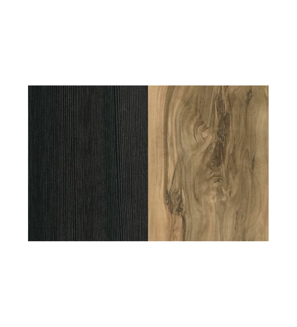 Helvetia Komoda LARONA 176 Cm O Wybarwieniu Satin Nussbaum z kolorem Touchwood