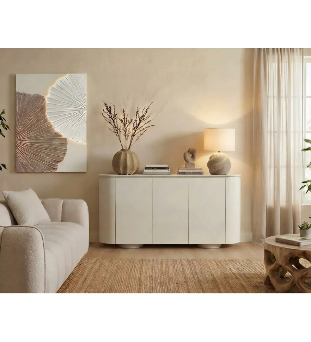 Imeri Komoda LONDO 150 cm piaskowa beżowa