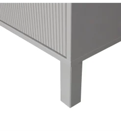 WOOOD Komoda MADU 91 cm drewno sosna szara
