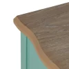Zona-Design Komoda MASOL 80 cm drewno jodłowe Turkusowa