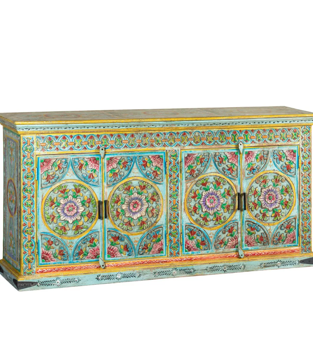 Exclusivas Komoda METRASNO 180 cm drewno mango