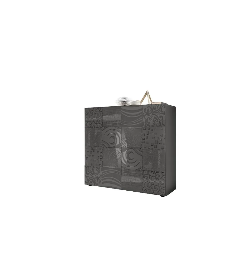 MCA Linia Włoska Komoda MIRO 120 cm antracyt