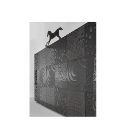 MCA Linia Włoska Komoda MIRO 120 cm antracyt