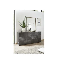MCA Linia Włoska Komoda MIRO 181 cm antracyt