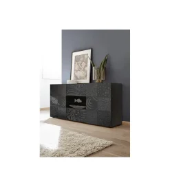 MCA Linia Włoska Komoda MIRO 180 cm antracyt