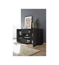 MCA Linia Włoska Komoda MIRO 180 cm antracyt