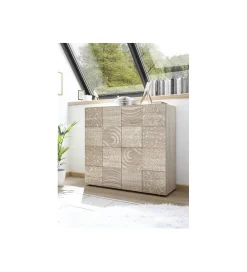 MCA Linia Włoska Komoda MIRO 120 cm dąb sonoma