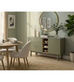 Imeri Komoda MOLLARI 140 cm zielona