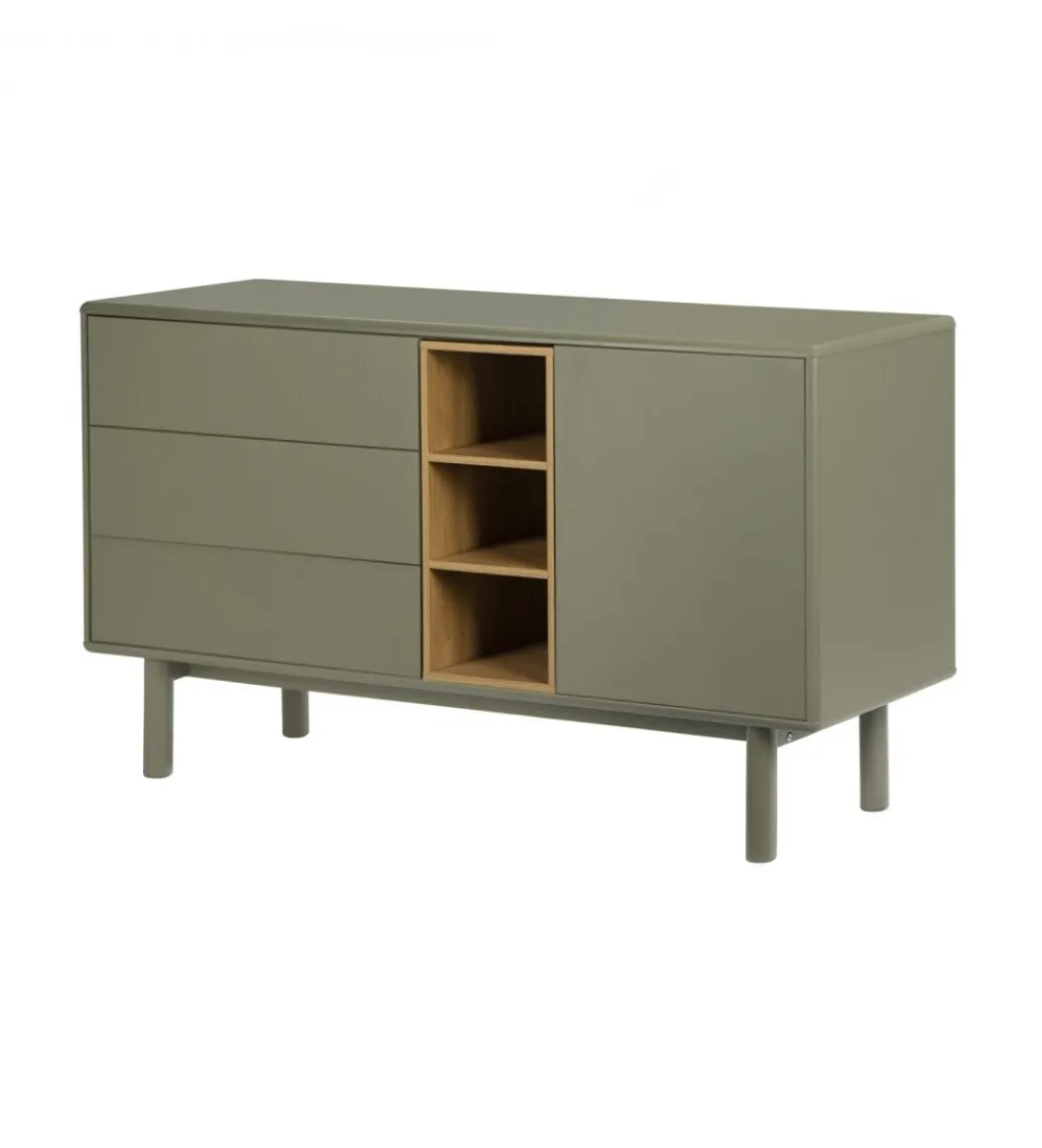 Imeri Komoda MOLLARI 140 cm zielona