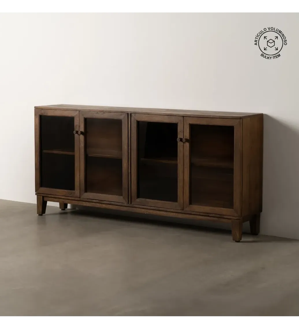 Zona-Design Komoda MORTO 180 cm drewno mango Brązowy