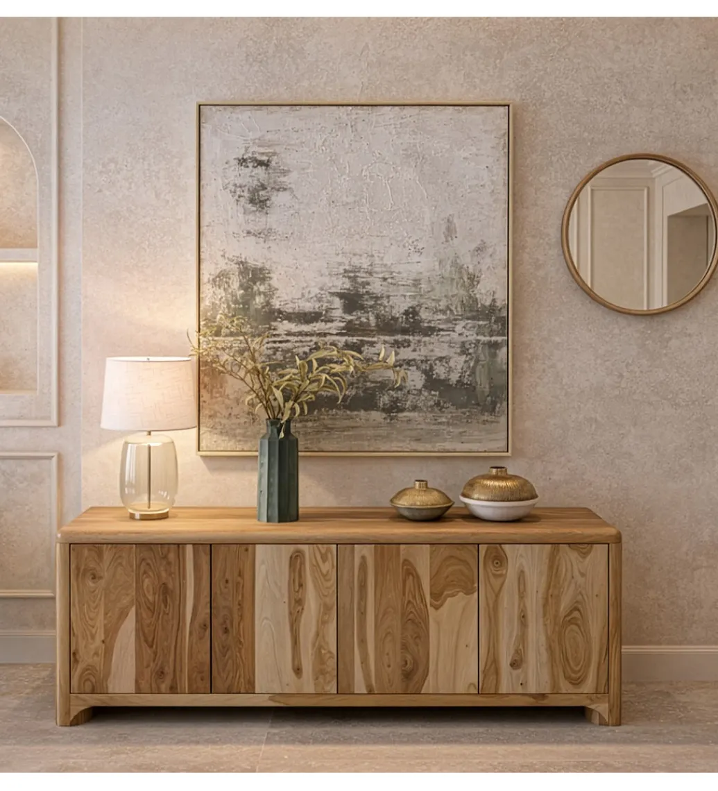 Exclusivas Komoda OHALDA 170 cm drewno akacja