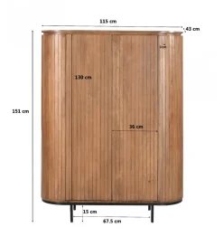 LF-Design Komoda Oxy 150 cm wielokolorowa