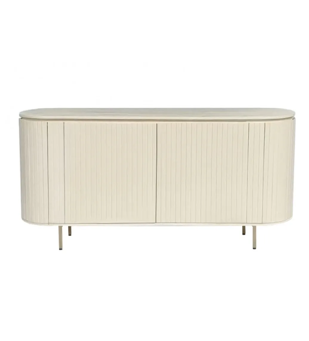 LF-Design Komoda PATOU 170 cm jasnobeżowy drewno mango
