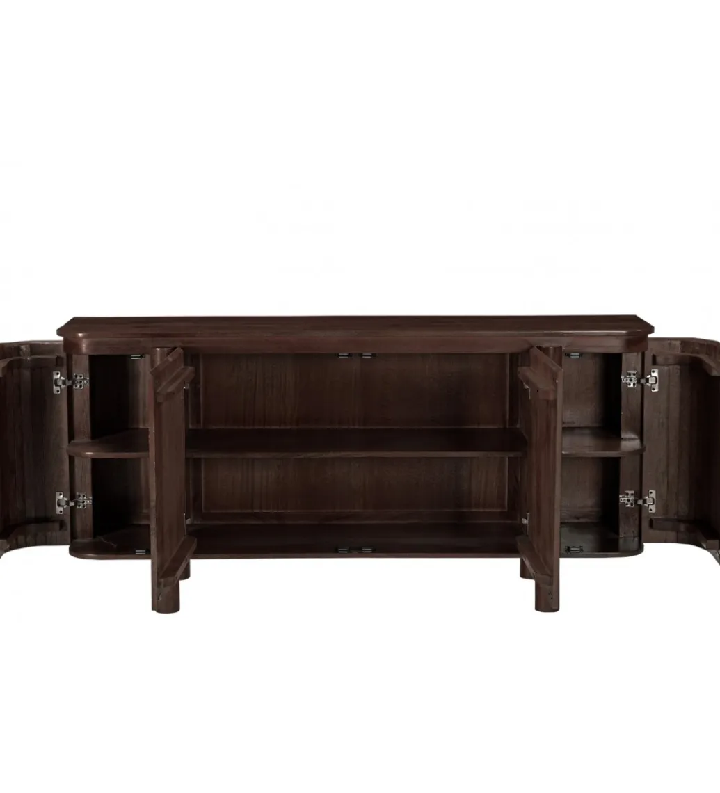 LF-Design Komoda SALANO 170 cm drewno mango brązowa