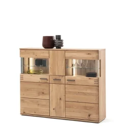 MCA Komoda SALVADOR 150 cm w optyce dębu naturalny