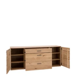 MCA Komoda SALVADOR 180 cm w optyce dębu naturalny
