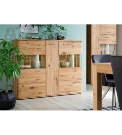 MCA Komoda SANTORI 150 cm dębowa