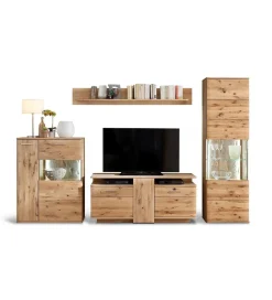 MCA Komoda SANTORI 90 cm dębowa