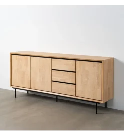 Zona-Design Komoda SINTRA 200 cm drewno kauczuk naturalna