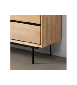 Zona-Design Komoda SINTRA 100 cm drewno kauczuk naturalna