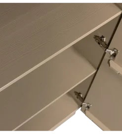 WOOOD Komoda TEO 116 cm drewno sosny mud