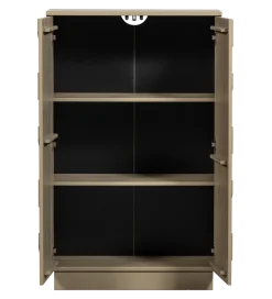 WOOOD Komoda TEO 116 cm drewno sosny mud