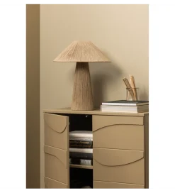 WOOOD Komoda TEO 116 cm drewno sosny mud