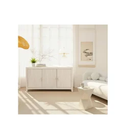 KARE Komoda TRAVERTINO 140 x 77 cm naturalny beżowy