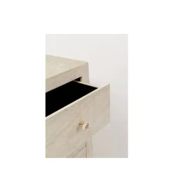 KARE Komoda TRAVERTINO 49 x 110 cm naturalny beżowy